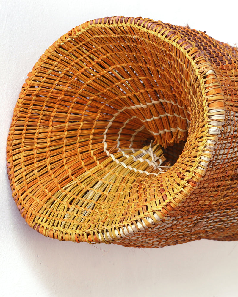 Aboriginal Artwork by Freda Ali Wayartja, An-gujechiya (Fish Trap), 109cm