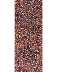Aboriginal Artwork by Grace Napangardi Butcher, Pikilyi Jukurrpa (Vaughan Springs Dreaming), 76x30cm