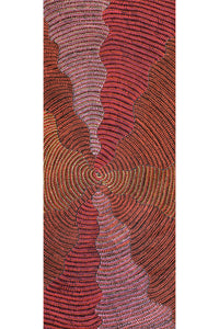 Aboriginal Artwork by Grace Napangardi Butcher, Pikilyi Jukurrpa (Vaughan Springs Dreaming), 152x61cm