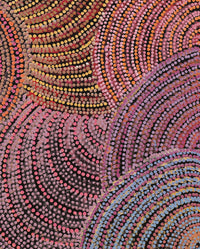 Grace Napangardi Butcher, Pikilyi Jukurrpa (Vaughan Springs Dreaming), 61x46cm