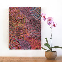 Grace Napangardi Butcher, Pikilyi Jukurrpa (Vaughan Springs Dreaming), 61x46cm