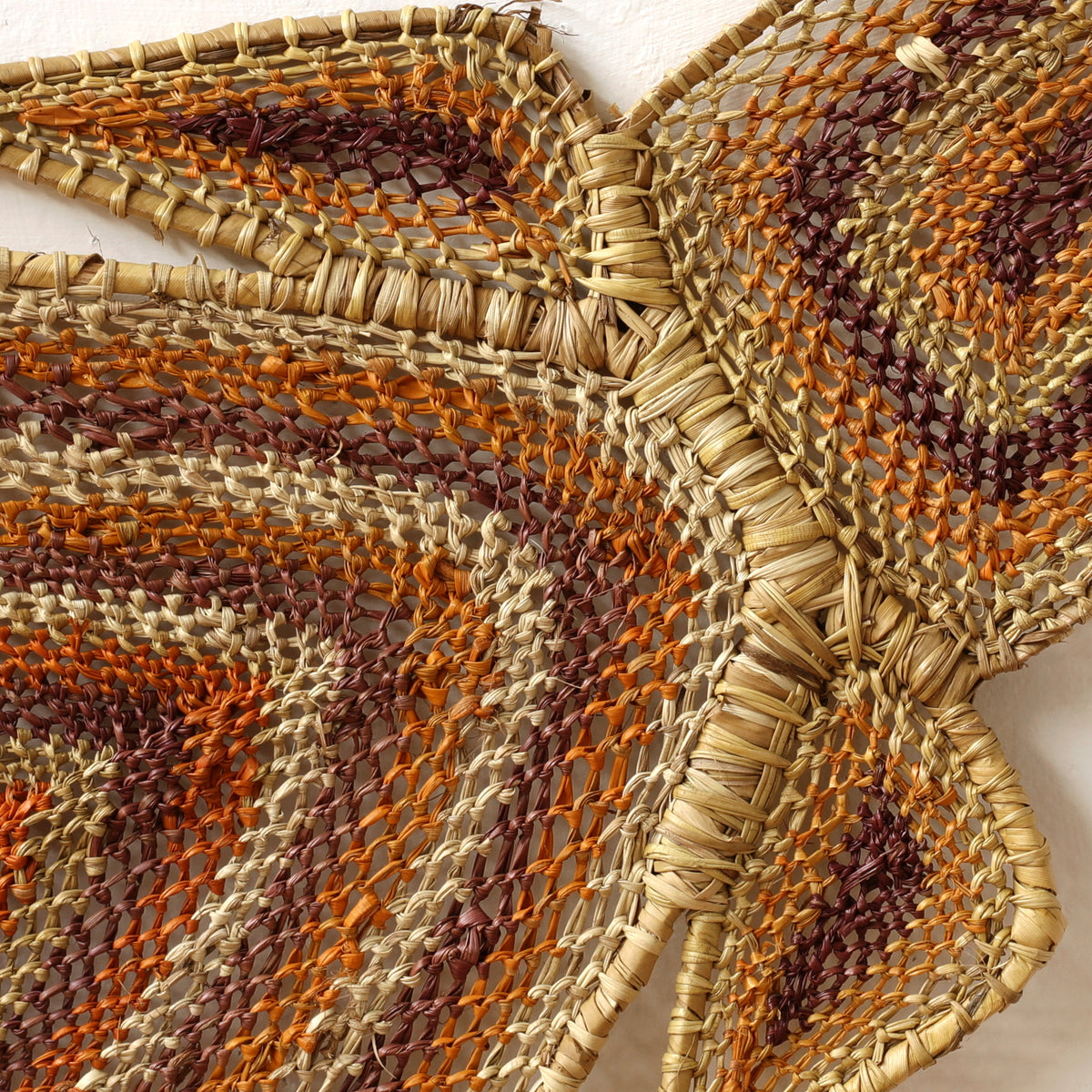 Aboriginal Artwork by Grace Laradjbi, Two Kingas (Crocodiles), 164cm