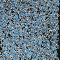 Aboriginal Art by Geraldine Napangardi Granites, Ngalyipi Jukurrpa (Snake Vine Dreaming) - Purturlu, 61x30cm - ART ARK®