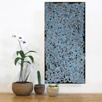 Aboriginal Artwork by Geraldine Napangardi Granites, Ngalyipi Jukurrpa (Snake Vine Dreaming) - Purturlu, 61x30cm