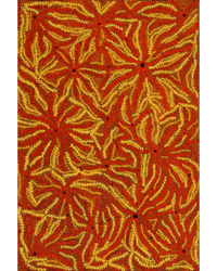 Aboriginal Artwork by Geraldine Napurrurla Langdon, Ngurlu Jukurrpa (Native Seed Dreaming), 91x61cm