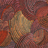 Aboriginal Artwork by Grace Napangardi Butcher, Pikilyi Jukurrpa (Vaughan Springs Dreaming), 122x61cm