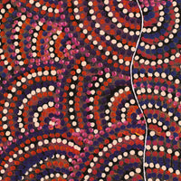 Aboriginal Artwork by Grace Napangardi Butcher, Pikilyi Jukurrpa (Vaughan Springs Dreaming), 30x30cm
