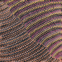 Grace Napangardi Butcher, Pikilyi Jukurrpa (Vaughan Springs Dreaming), 30x30cm