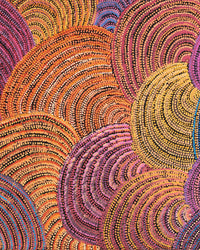 Aboriginal Artwork by Grace Napangardi Butcher, Pikilyi Jukurrpa (Vaughan Springs Dreaming), 122x91cm