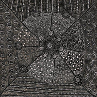 Aboriginal Artwork by Hilda Nakamarra Rogers, Lukarrara Jukurrpa, 91x91cm