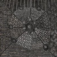 Aboriginal Artwork by Hilda Nakamarra Rogers, Lukarrara Jukurrpa, 91x91cm