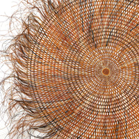 Aboriginal Artwork by Helen Kamajirr Stewart, Woven Mat, 220cm