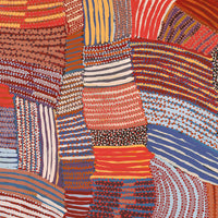 Aboriginal Artwork by Helen Nungarrayi Reed, Lupul Jukurrpa, 122x76cm