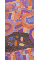 Aboriginal Art by Helen Nungarrayi Reed, Lupul Jukurrpa, 182x91cm - ART ARK®