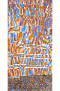 Aboriginal Artwork by Helen Nungarrayi Reed, Lupul Jukurrpa, 183x91cm