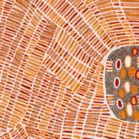 Aboriginal Artwork by Helen Nungarrayi Reed, Lupul Jukurrpa, 152x107cm