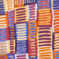 Aboriginal Artwork by Helen Nungarrayi Reed, Lupul Jukurrpa, 61x61cm