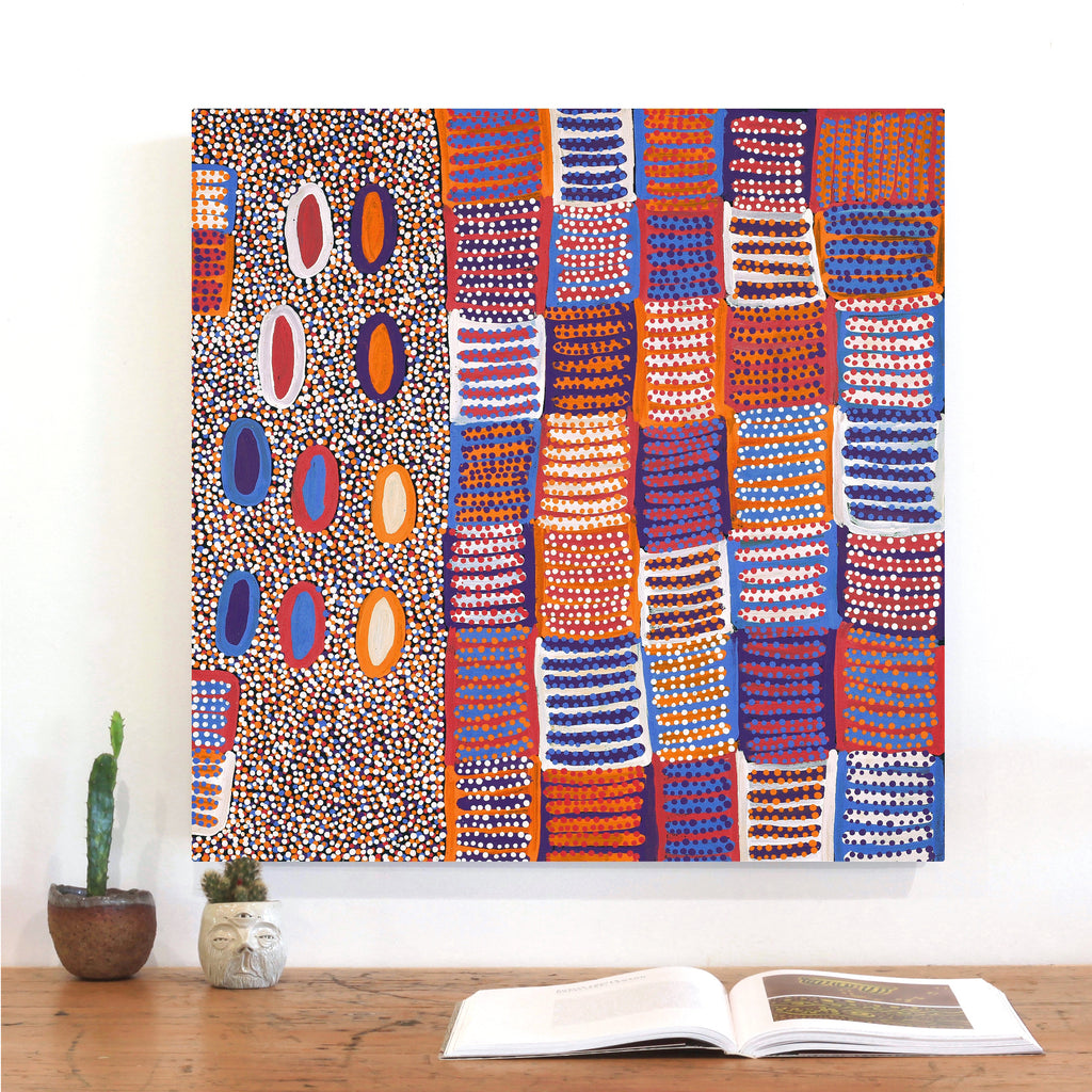 Helen Nungarrayi Reed - Aboriginal Art | 61x61cm | 1150 - ART ARK®