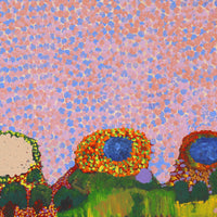 Aboriginal Artwork by Helen Dale Samson, Kumpupirntily (Lake Disappointment), 76x36cm