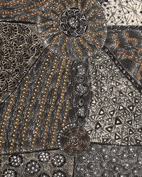 Hilda Nakamarra Rogers, Lukarrara Jukurrpa, 107x91cm