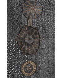 Aboriginal Artwork by Hilda Nakamarra Rogers, Lukarrara Jukurrpa, 122x76cm