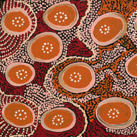 Aboriginal Artwork by Imuna Kenta, Ngayuku Ngura, 50x40cm