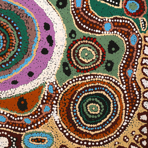 Aboriginal Art by Imuna Kenta, Mingkiri Tjukurpa, 61x46cm - ART ARK®