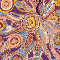 Aboriginal Artwork by Imuna Kenta, Mingkiri Tjukurpa, 80x60cm