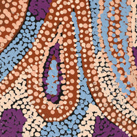 Aboriginal Artwork by Imuna Kenta, Mingkiri Tjukurpa, 80x60cm