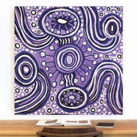 Aboriginal Art by Inawinytji Stanley, Minyma Kutjara Wingellina, 122x122cm - ART ARK®