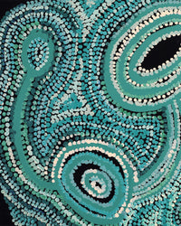 Aboriginal Artwork by Inawinytji Maralyn Stanley, Minyma Kutjara Wingellina, 122x61cm