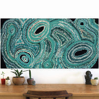 Aboriginal Artwork by Inawinytji Maralyn Stanley, Minyma Kutjara Wingellina, 122x61cm