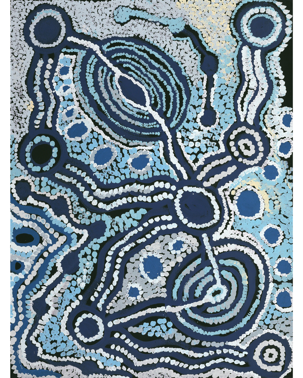 Aboriginal Artwork by Inawinytji Maralyn Stanley, Minyma Kutjara Wingellina, 122x91cm