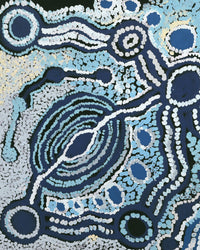 Aboriginal Artwork by Inawinytji Maralyn Stanley, Minyma Kutjara Wingellina, 122x91cm