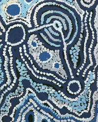 Aboriginal Artwork by Inawinytji Maralyn Stanley, Minyma Kutjara Wingellina, 122x91cm