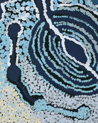 Aboriginal Artwork by Inawinytji Maralyn Stanley, Minyma Kutjara Wingellina, 122x91cm