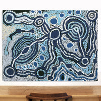 Aboriginal Artwork by Inawinytji Maralyn Stanley, Minyma Kutjara Wingellina, 122x91cm