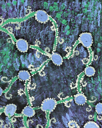 Aboriginal Artwork by Inawinytji Maralyn Stanley, Minyma Kutjara Wingellina, 102x76cm