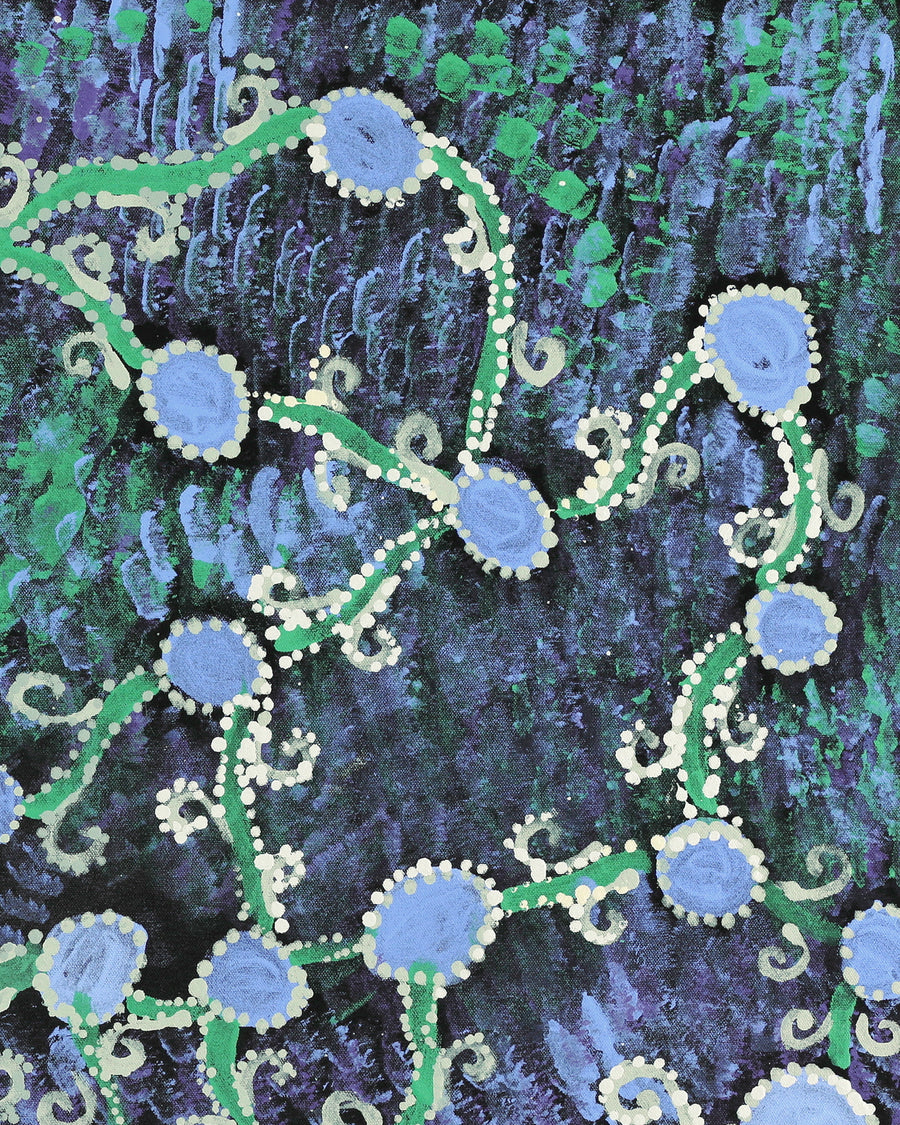 Aboriginal Artwork by Inawinytji Maralyn Stanley, Minyma Kutjara Wingellina, 102x76cm