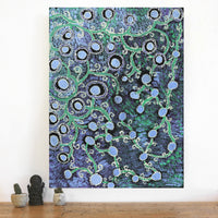 Aboriginal Artwork by Inawinytji Maralyn Stanley, Minyma Kutjara Wingellina, 102x76cm