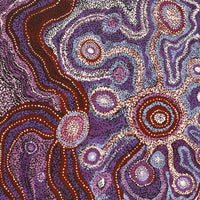 Aboriginal Artwork by Inawinytji Stanley, Minyma Kutjara Wingellina, 102x76cm