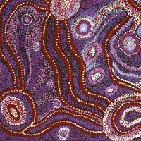 Aboriginal Artwork by Inawinytji Stanley, Minyma Kutjara Wingellina, 102x76cm