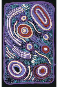Aboriginal Artwork by Inawinytji Stanley, Minyma Kutjara Wingellina, 81x51cm