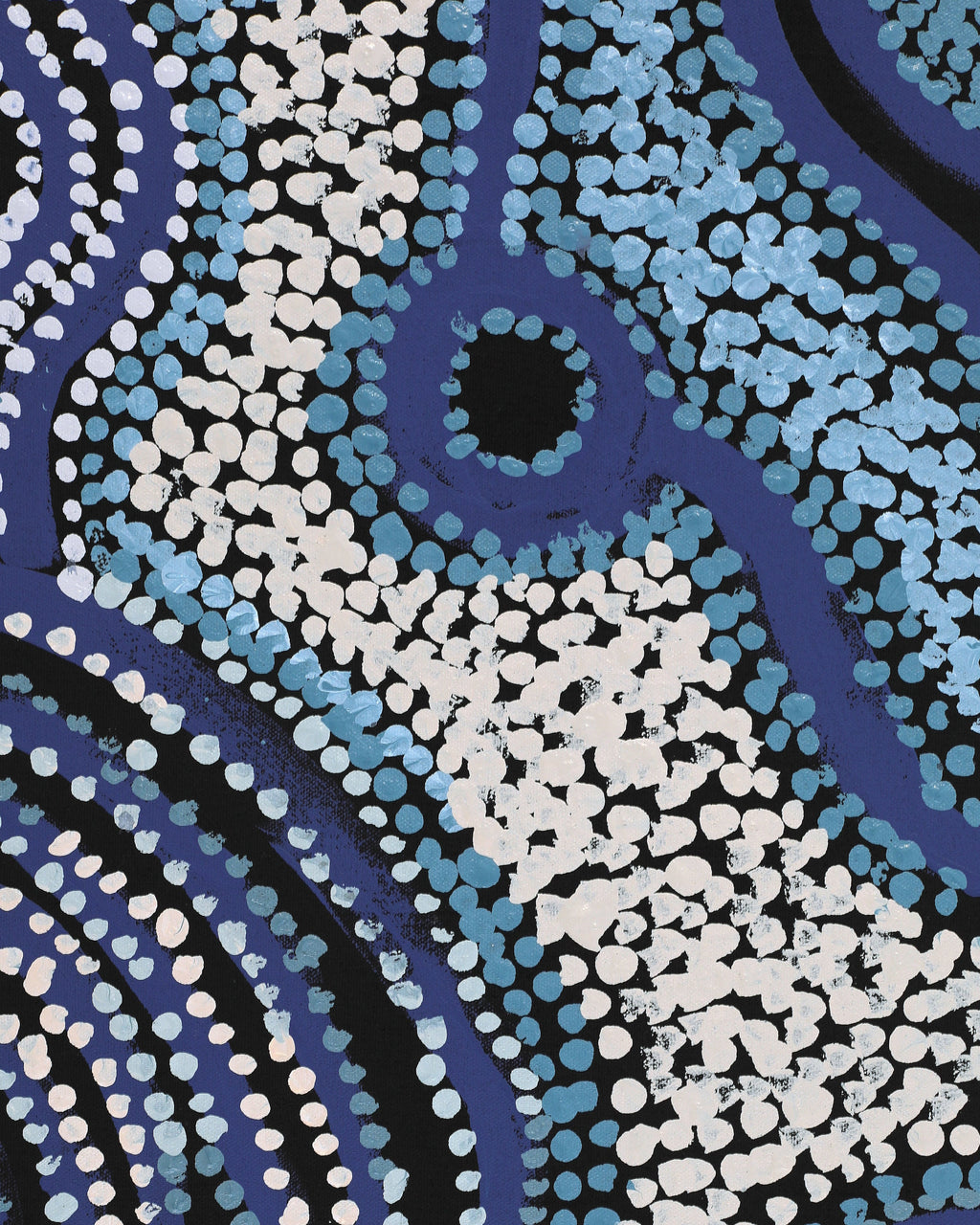 Aboriginal Artwork by Inawinytji Maralyn Stanley, Minyma Kutjara Wingellina, 91x76cm