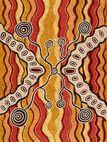 Aboriginal Art by Initji Windlass, Ngayuku Ngura, 102x77cm - ART ARK®