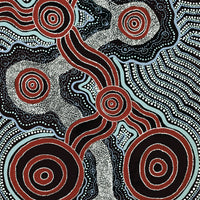 Aboriginal Artwork by Initji Windlass, Minyma Marlilu, 122x61cm