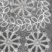 Aboriginal Artwork by Jocelyn Napanangka Frank, Lukarrara Jukurrpa (Desert Fringe-rush Seed Dreaming), 76x46cm