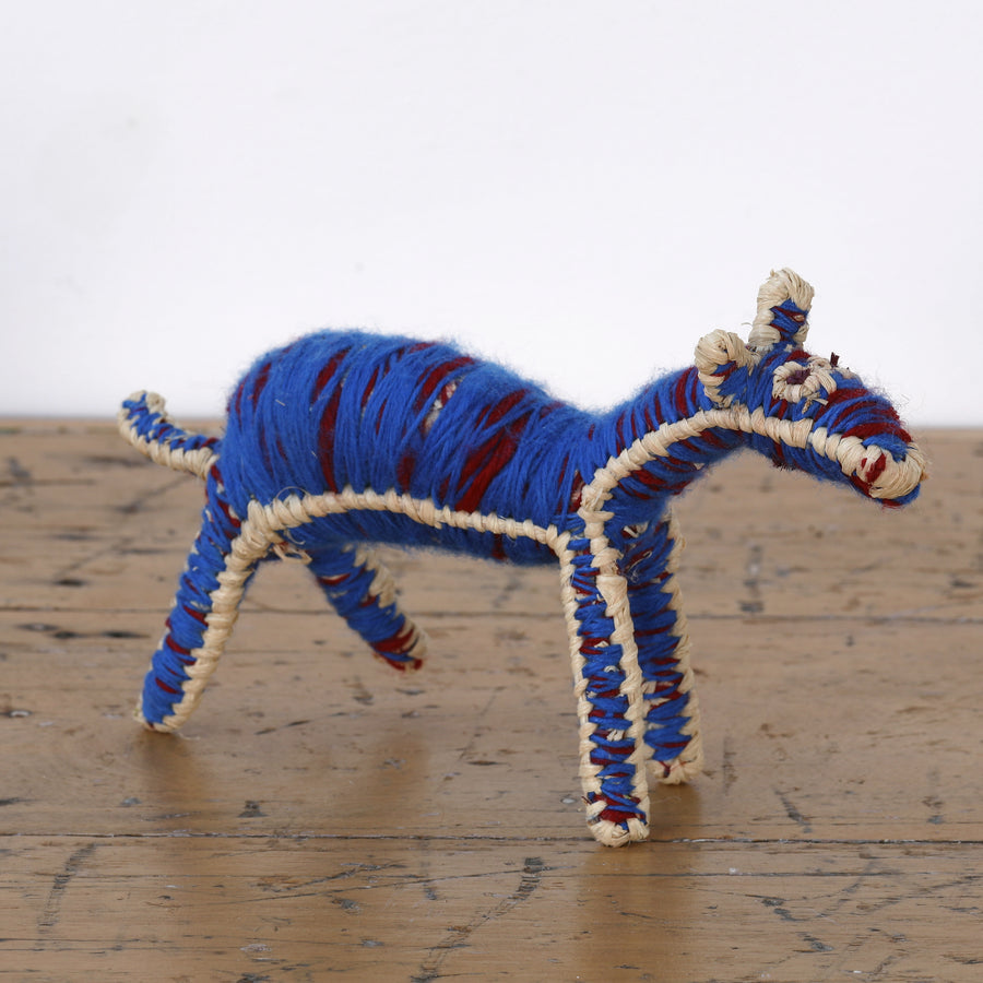 Aboriginal Artwork by Jacinta Heffernan - Papa(dog) Tjanpi Sculpture