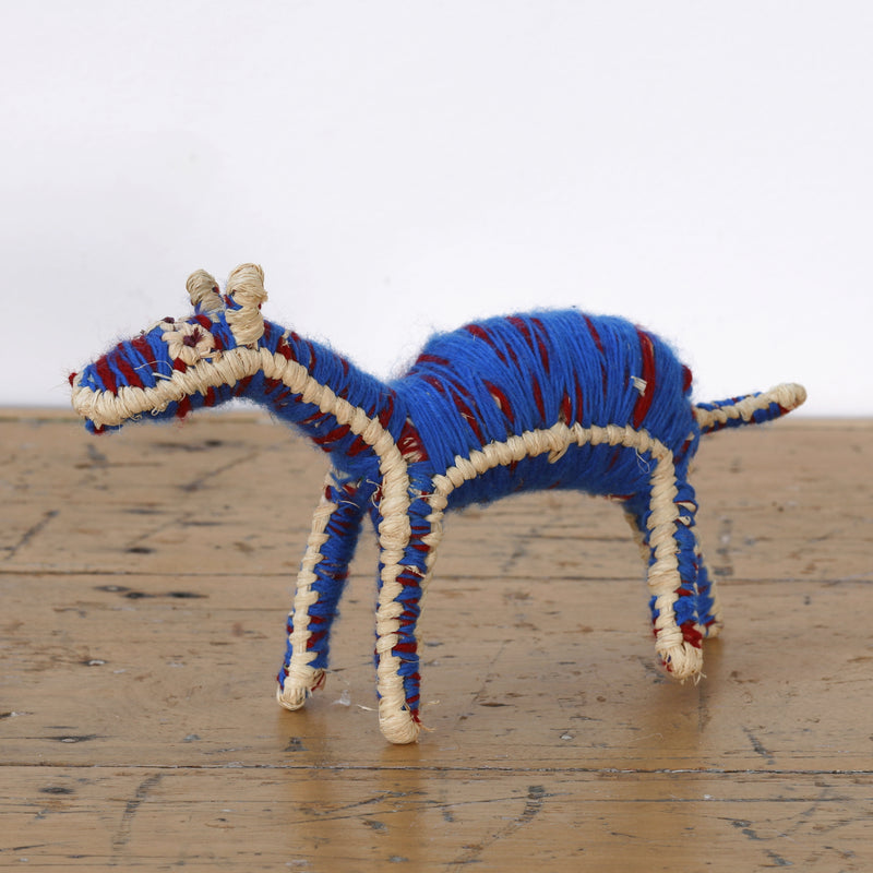 Aboriginal Artwork by Jacinta Heffernan - Papa(dog) Tjanpi Sculpture