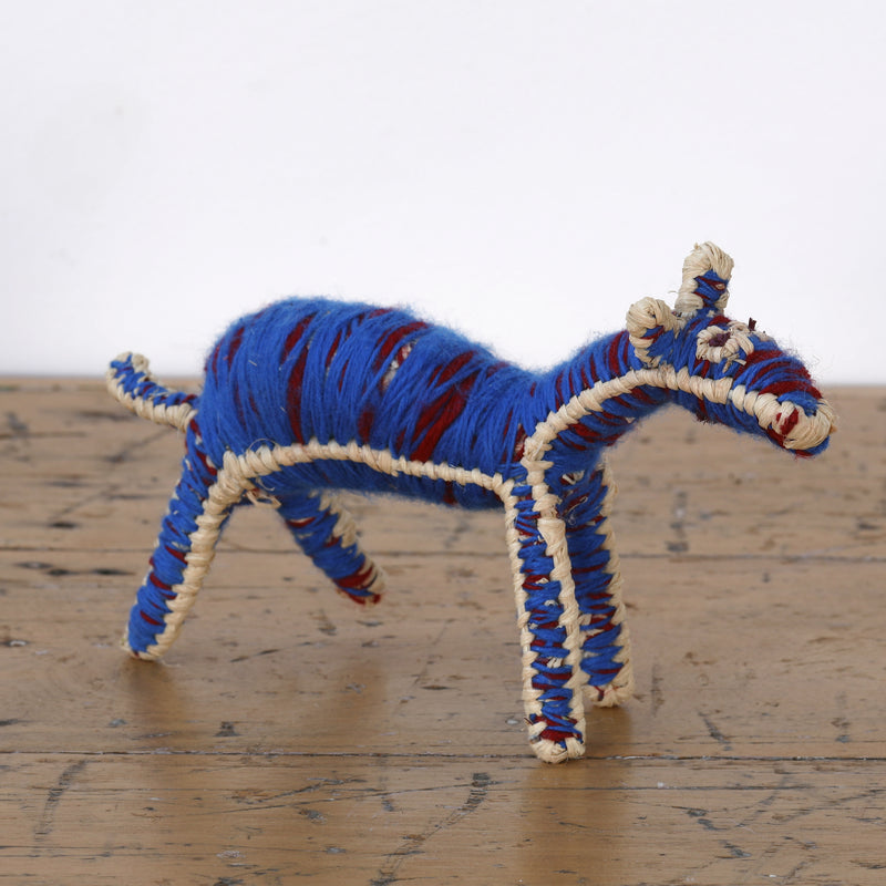 Aboriginal Artwork by Jacinta Heffernan - Papa(dog) Tjanpi Sculpture